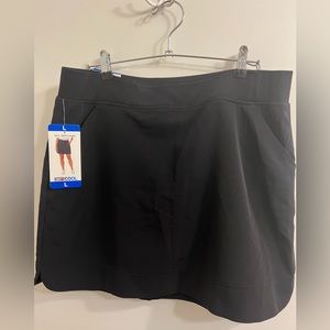 32 Degrees Black Skort- new with tags